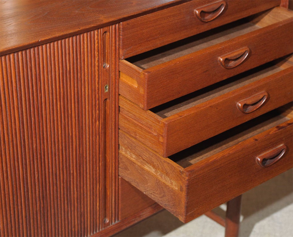 Mid-20th Century Hvidt & Molgaard Teak Credenza