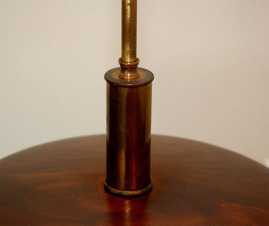20th Century Gigantic Butcher Block Lamp
