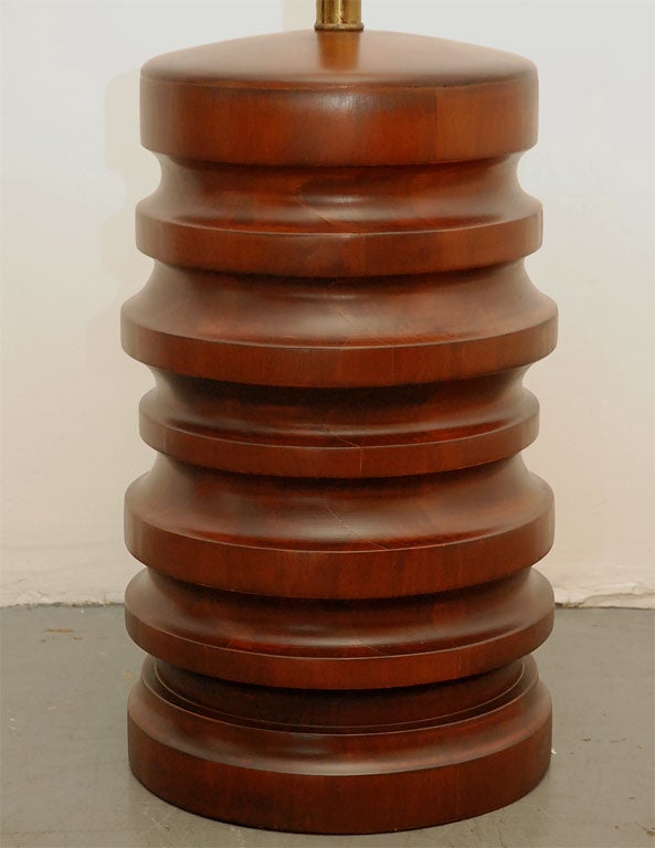 Gigantic Butcher Block Lamp 2