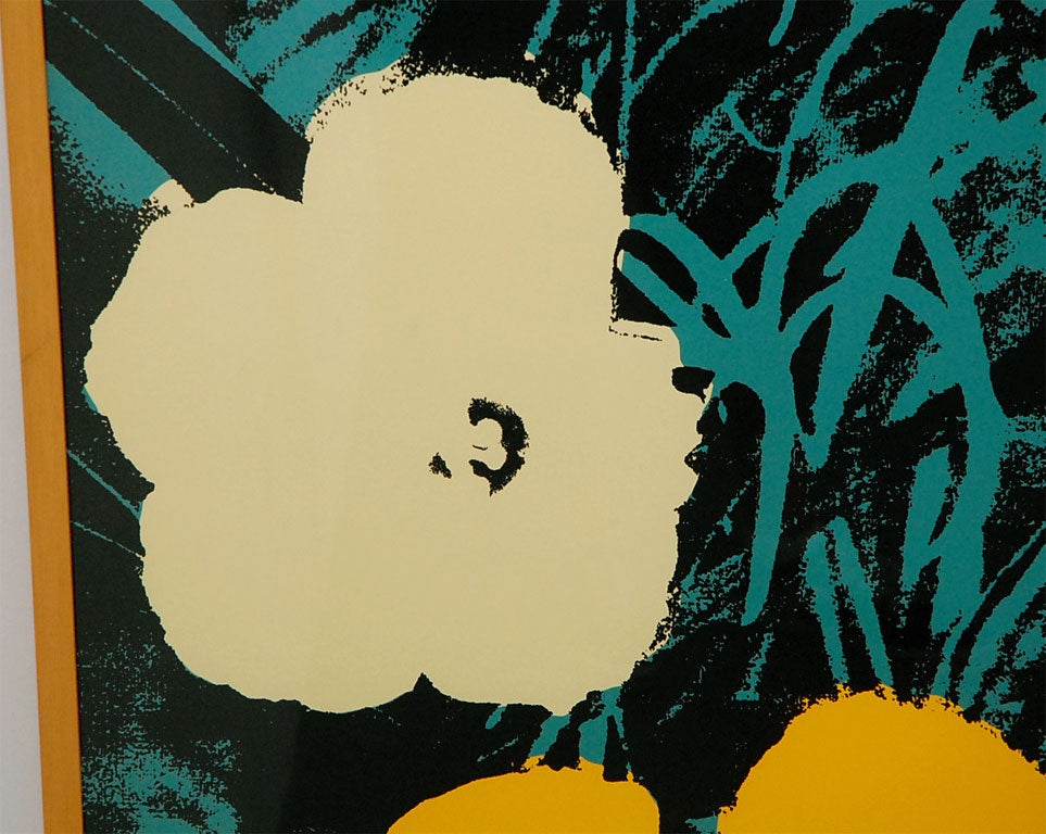Andy Warhol-Second Edition- Sunday B. Morning Flowers 1