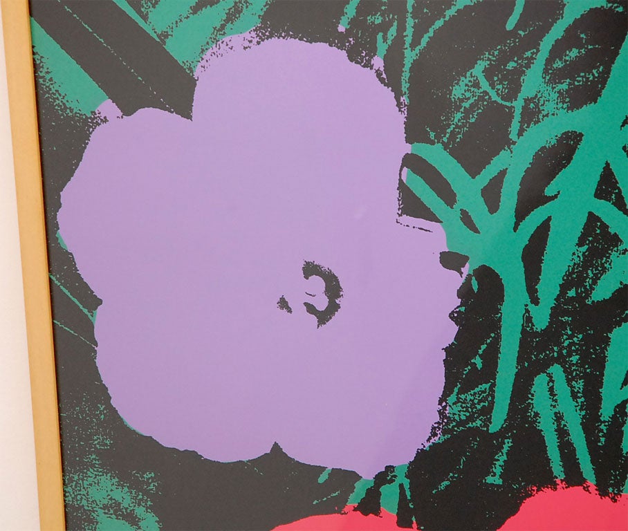 Andy Warhol-Second Edition-Sunday B. Morning Flowers 1