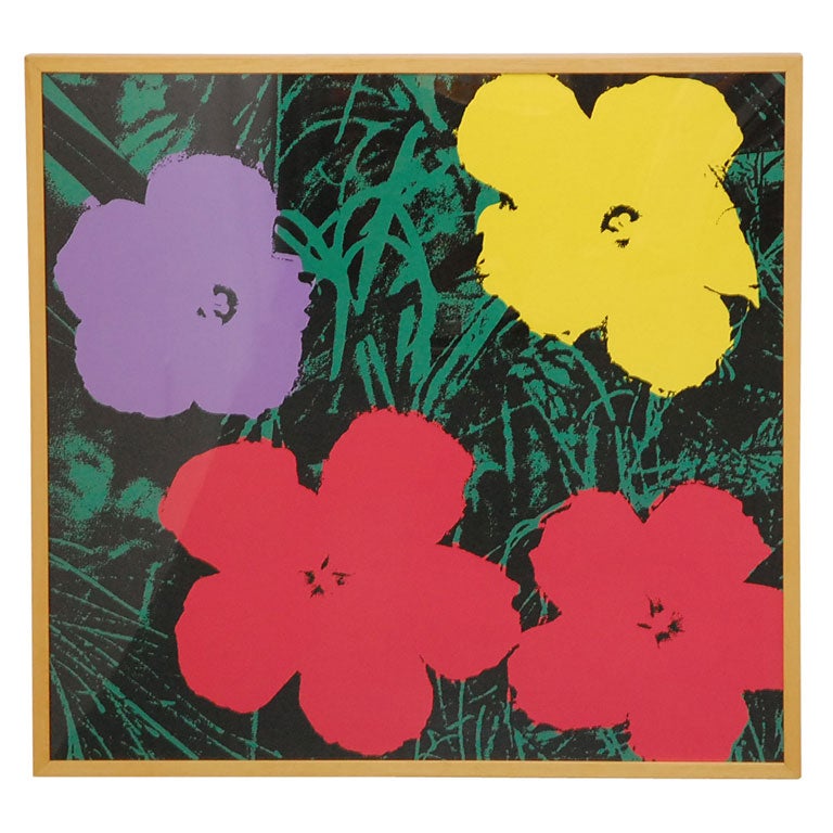 Andy Warhol-Second Edition-Sunday B. Morning Flowers