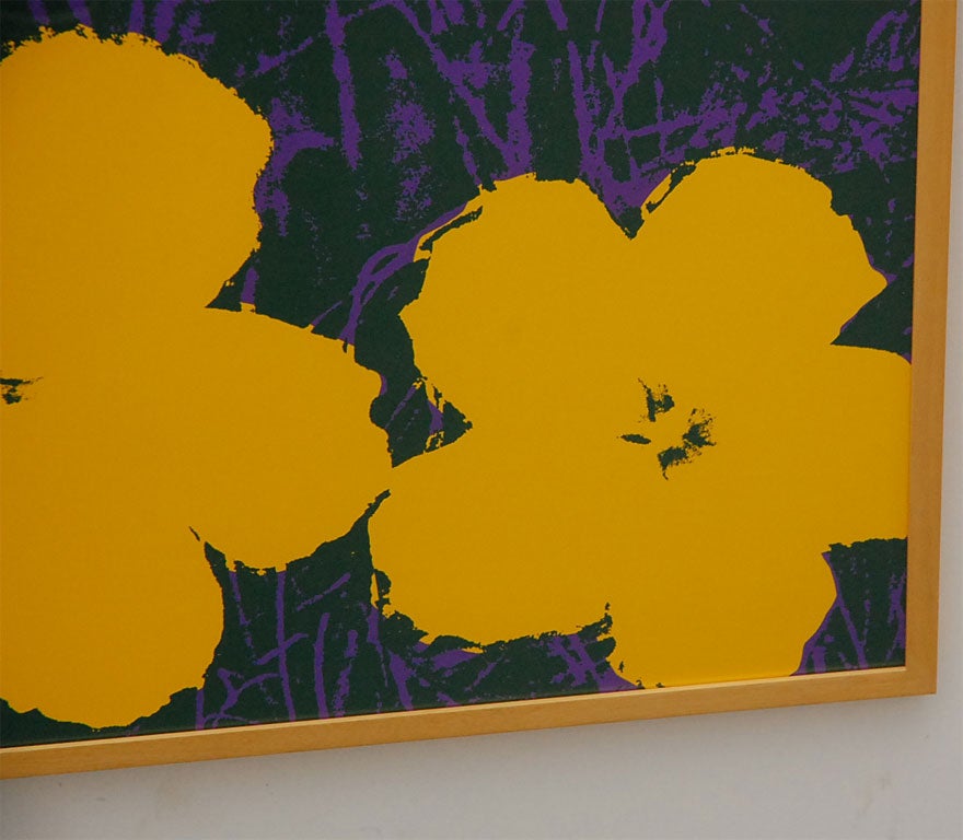 20th Century Andy Warhol-Second Edition - Sunday B. Morning Flowers