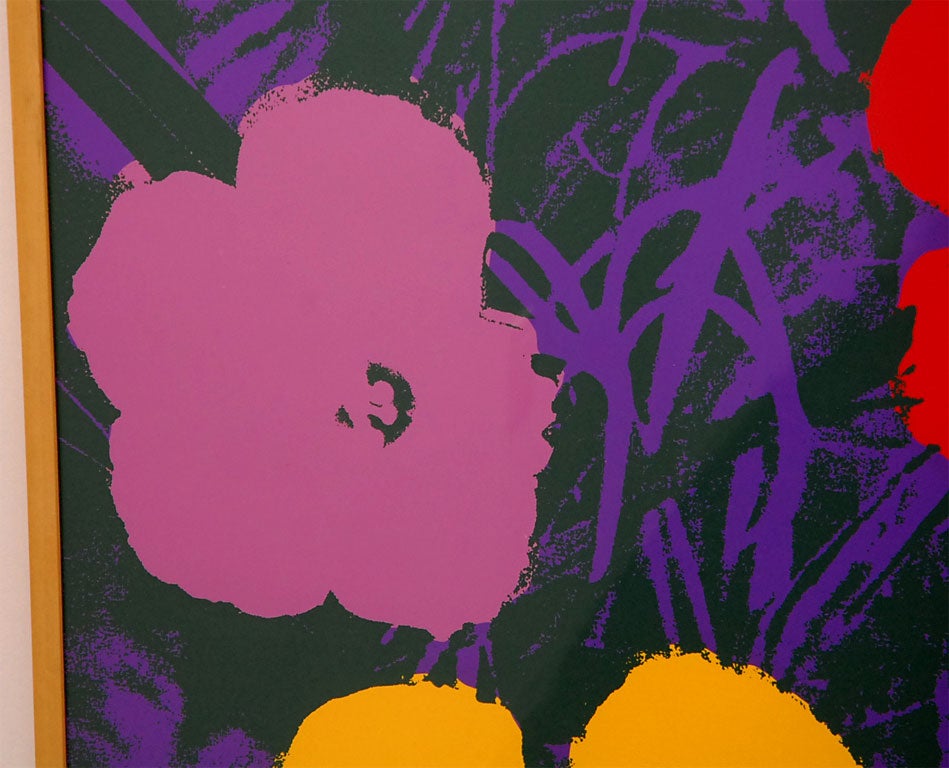 Andy Warhol-Second Edition - Sunday B. Morning Flowers 1