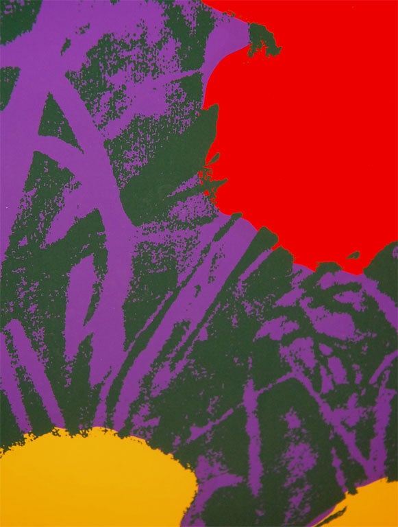 Andy Warhol-Second Edition - Sunday B. Morning Flowers 2