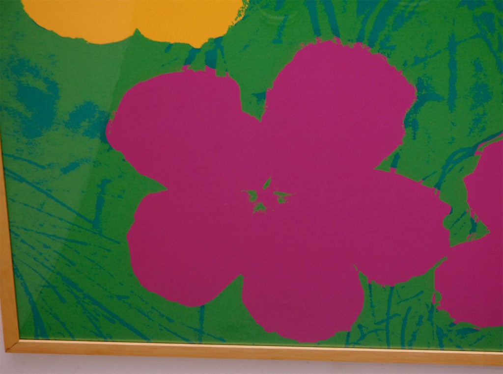 20th Century Andy Warhol-Sunday B. Morning Flowers  (#4)