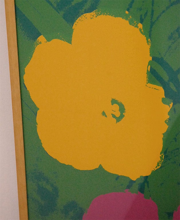 Andy Warhol-Sunday B. Morning Flowers  (#4) 1