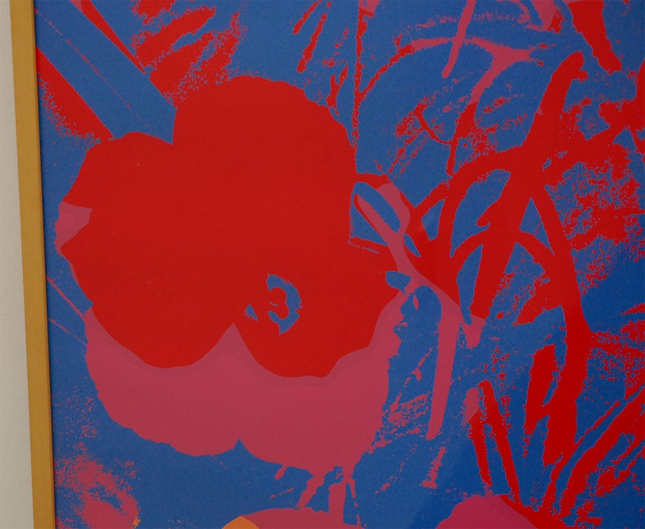 Andy Warhol-Second Edition -Sunday B. Morning Flowers 1