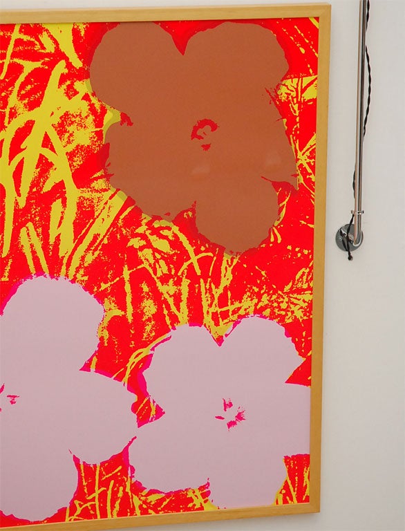 American Andy Warhol- Sunday B. Morning Flowers  (#3)