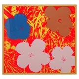 Andy Warhol- Sunday B. Morning Flowers (#3)