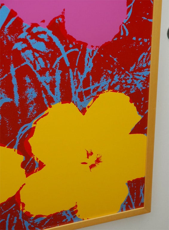 20th Century Andy Warhol -Sunday B. Morning Flowers  (#2)