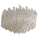 Vintage Austrian Plexiglass Ceiling Light