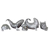 Retro Assorted Arthur Court Sand Cast Aluminum Serving Pieces