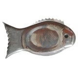 Arthur Court  Sand Cast Fish Serving Tray