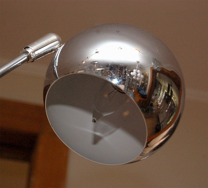 Classic 60's Multi-Head Chrome Floor Lamp 1