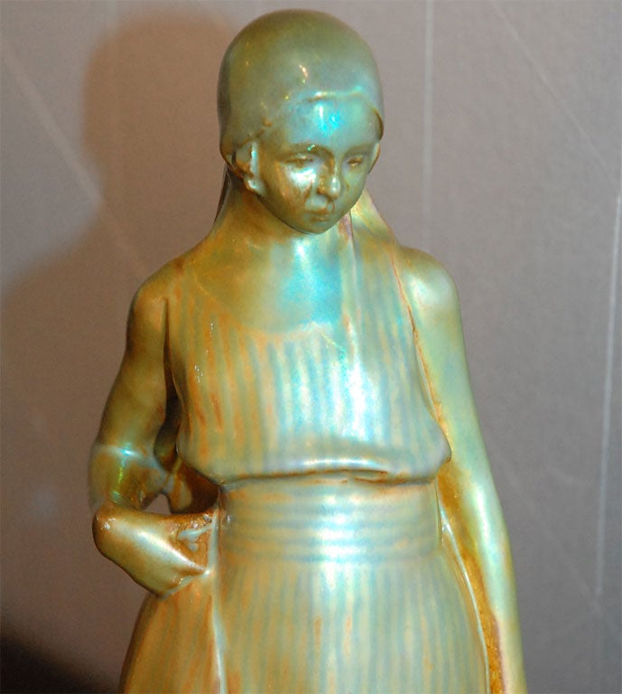 Hungarian Zsolnay  figurine 