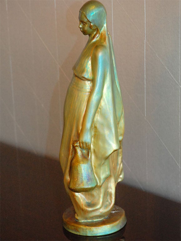 20th Century Zsolnay  figurine 