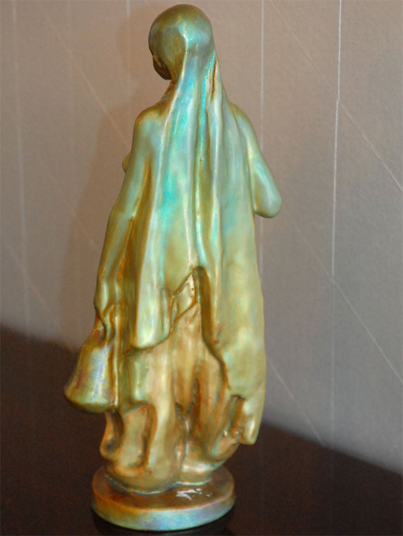 Zsolnay  figurine 