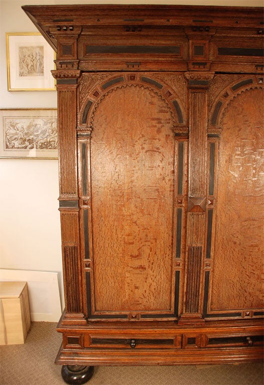 oak armoire