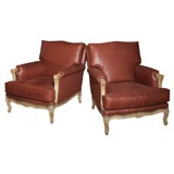 Pair of Louis XV-Style Bergeres