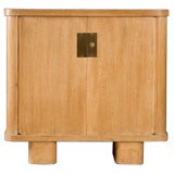 Art Deco Cerused Side Cabinet