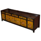 Chinese Hand Painted Low Chest