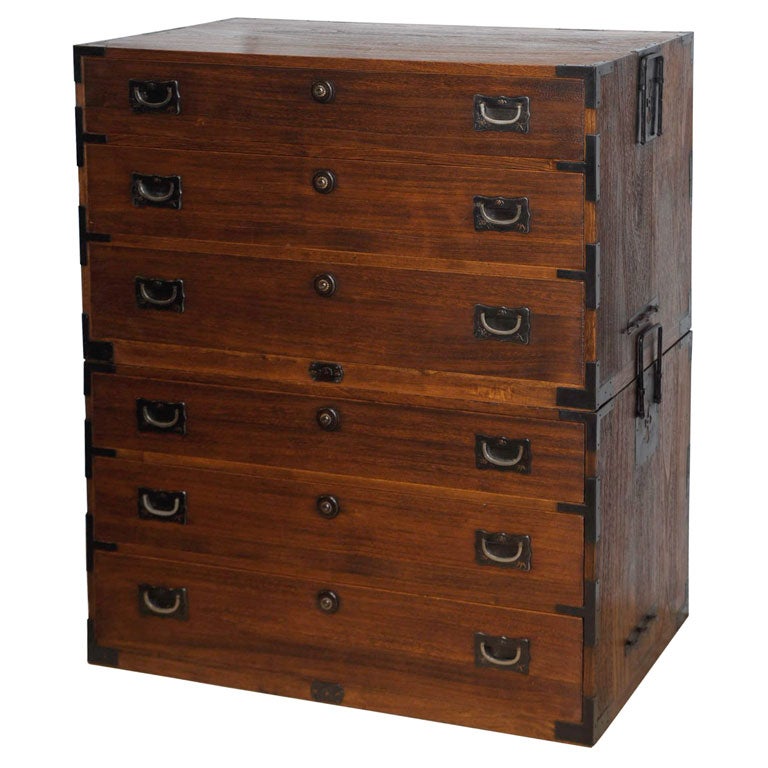 Japanese Clothing Chest at 1stDibs