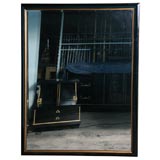 Grosfeld House Black Lacquer Mirror- Bedroom Suite