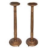 Antique Pair of  Empire Period Candle Stands