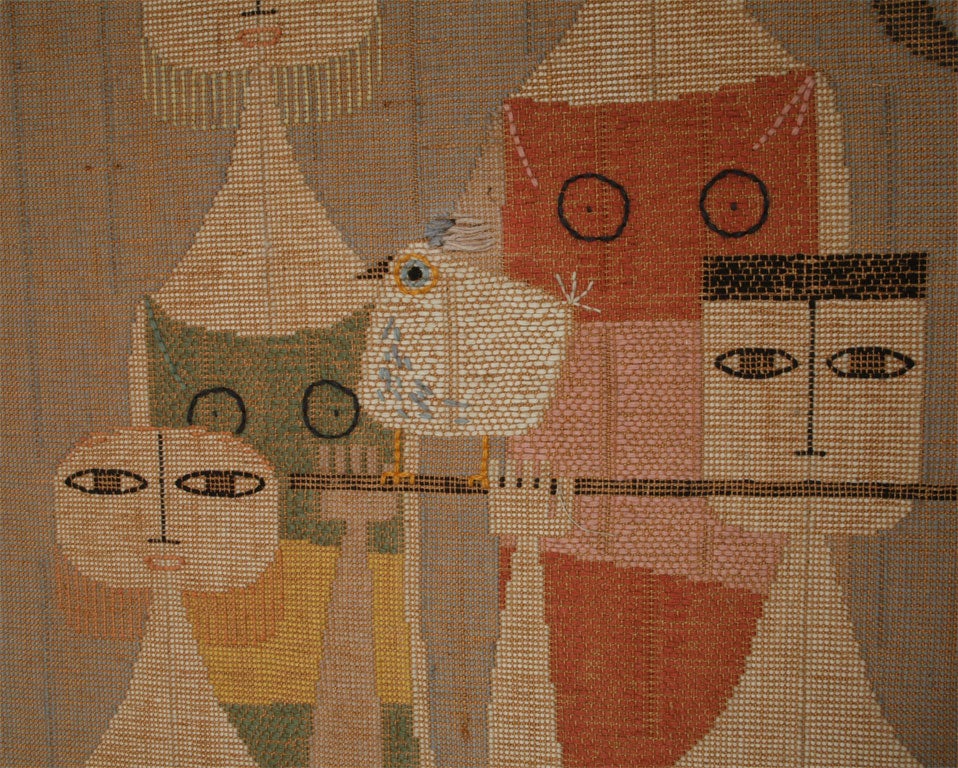 Mid Century John Smith Tapestry In Good Condition In Miami, FL