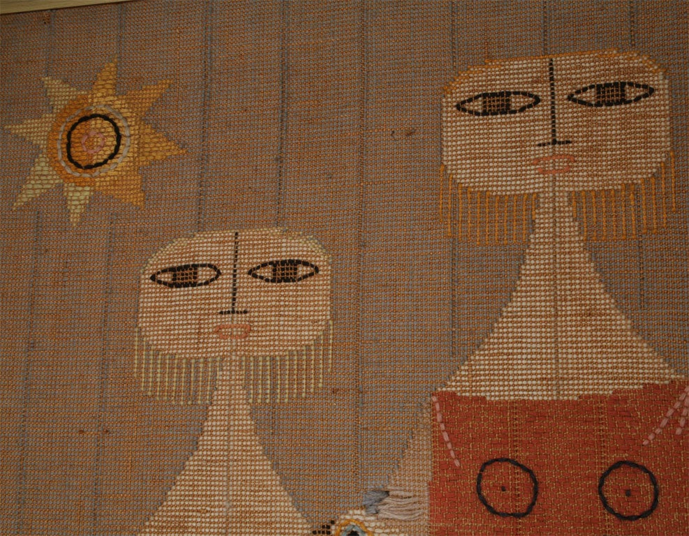 Mid-20th Century Mid Century John Smith Tapestry