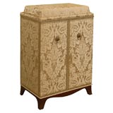 Upholstered Venetian Style Cabinet