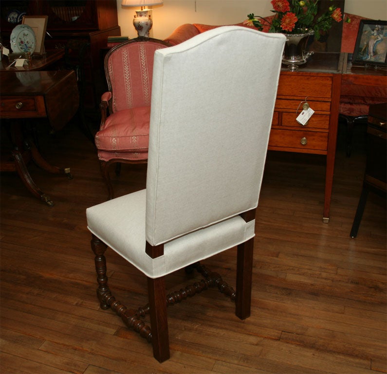 SET OF EIGHT FRENCH DINING CHAIRS 1