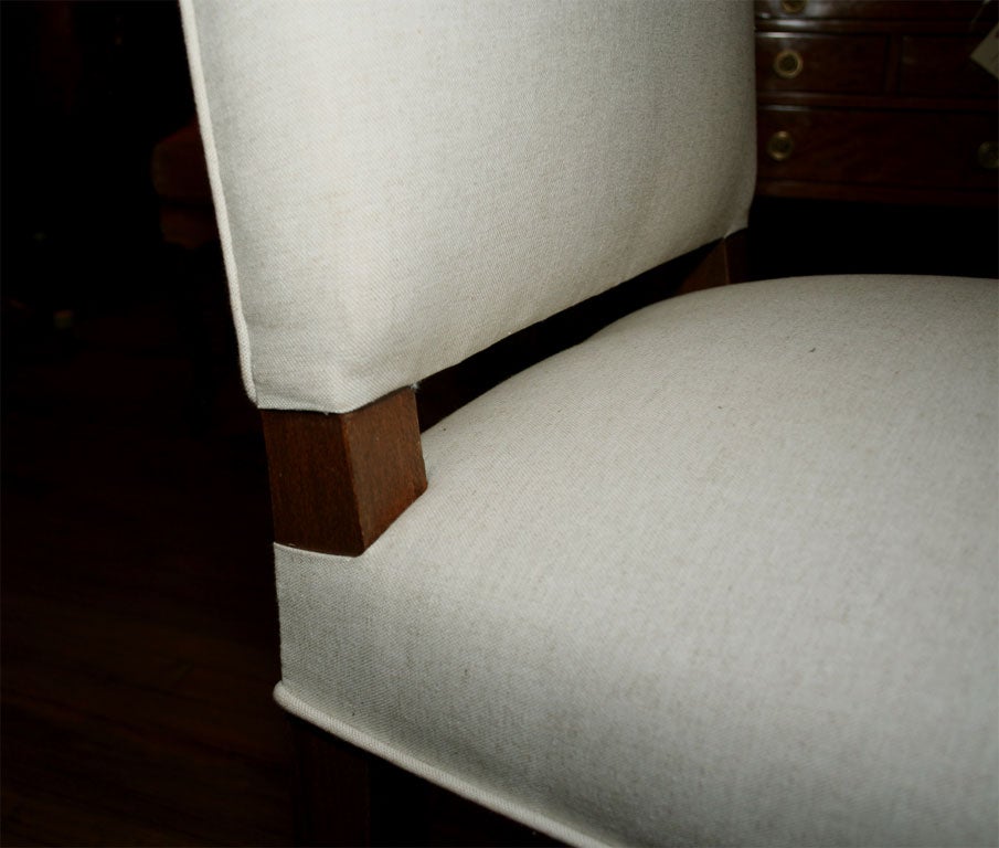 SET OF EIGHT FRENCH DINING CHAIRS 2