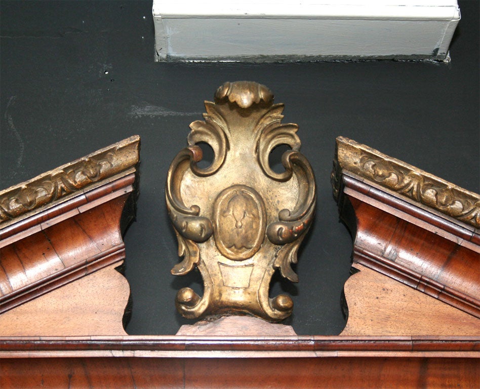 George II Overmantel Mirror, circa 1750 In Good Condition In Westwood, NJ