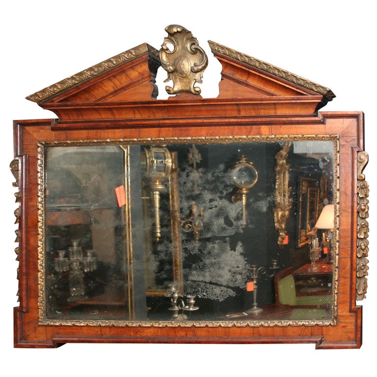 George II Overmantel Mirror, circa 1750