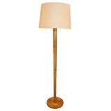 Galuchat covered floor lamp