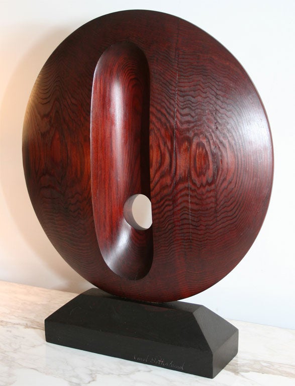 Massivholzskulptur der kalifornischen Künstlerin Carol Setterlund 3