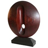 Massivholzskulptur der kalifornischen Künstlerin Carol Setterlund