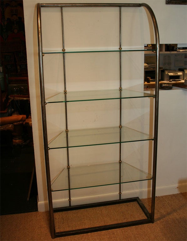 French Steel Etagere