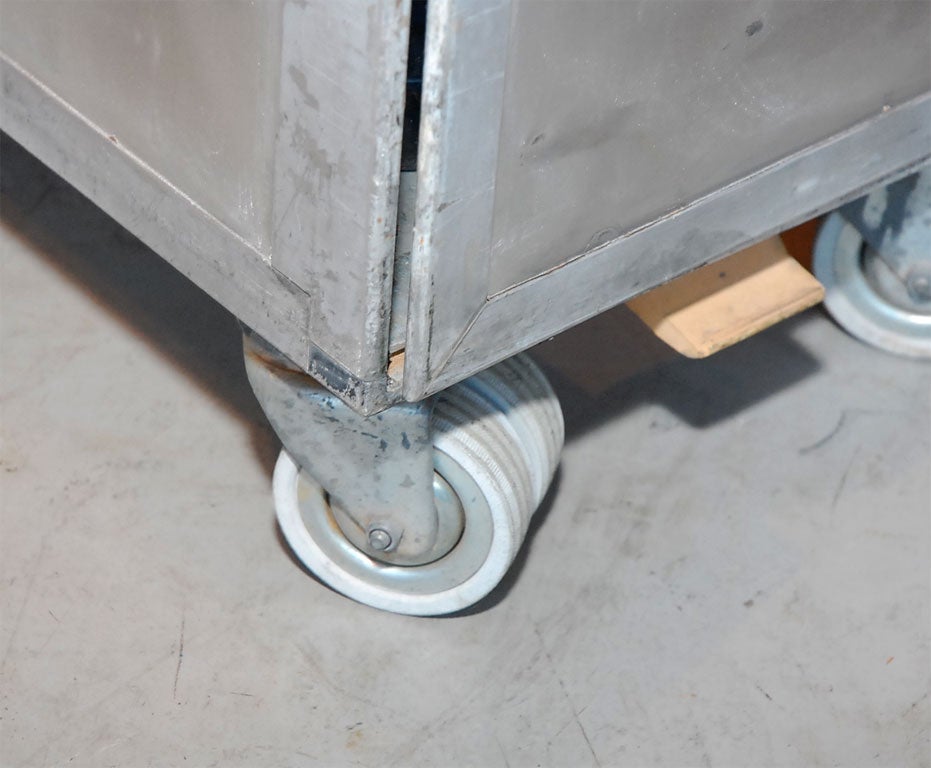 Mid-20th Century Airplane Galley Cart