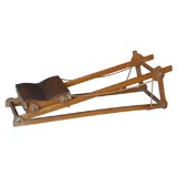 Antique Rowing Exercise Machine by Torck