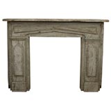 Antique 19th C. American Rustic Fireplace Mantel