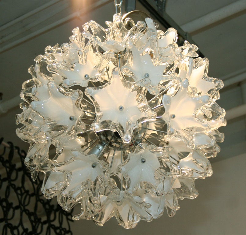 Murano Glass Sputnik Ceiling Light