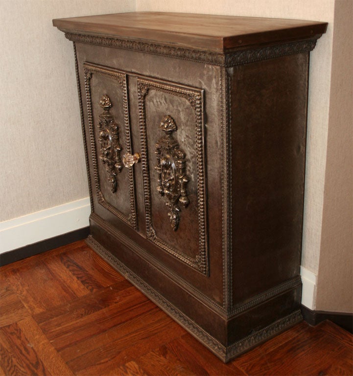 Louis Philippe Period Iron Plate Warmer, France, c. 1830's