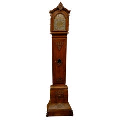 Tall case Dutch Clock in Oak, ca. 1760