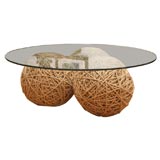 string ball coffee table