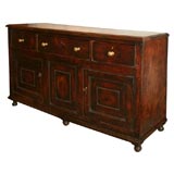 Beautifully Patinated Elm Wood Welsh Cabinet/Sideboard