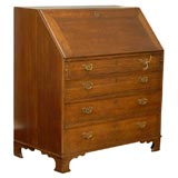 18th Century English Oak Fall Front Desk