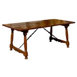 Antique 18th Century Spanish trestle table
